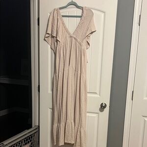 NWOT free people lala maxi dress size m